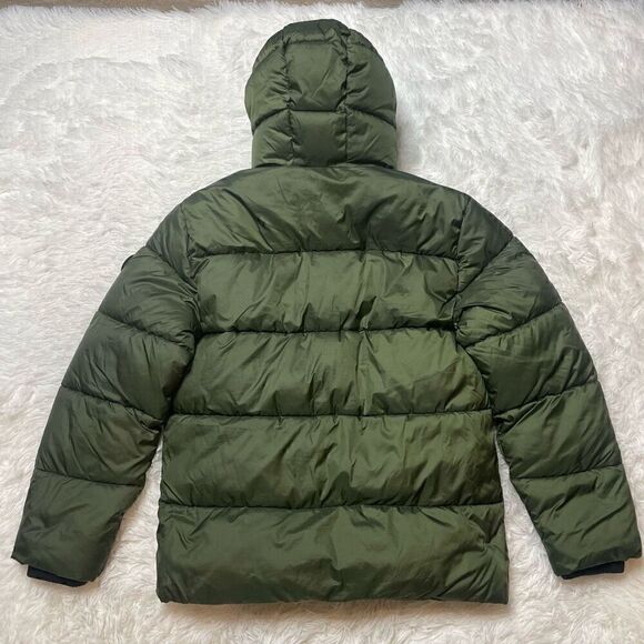 Michael Kors Puffy Coat Jacket Army Green Teen Boys Size 18/20 - Picture 8 of 8